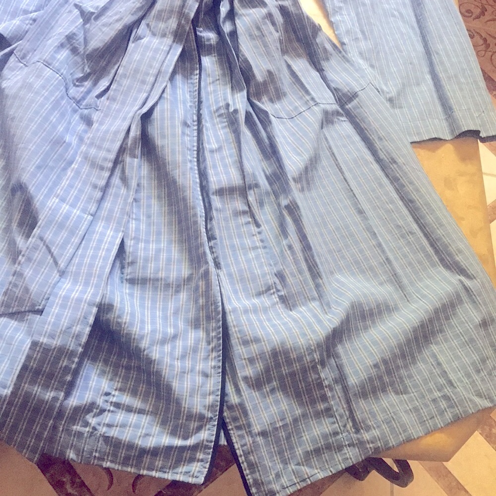 POLO RALPH LAUREN MENS ROBES L/XL P232 4Y BL/W/B - Picture 8 of 12
